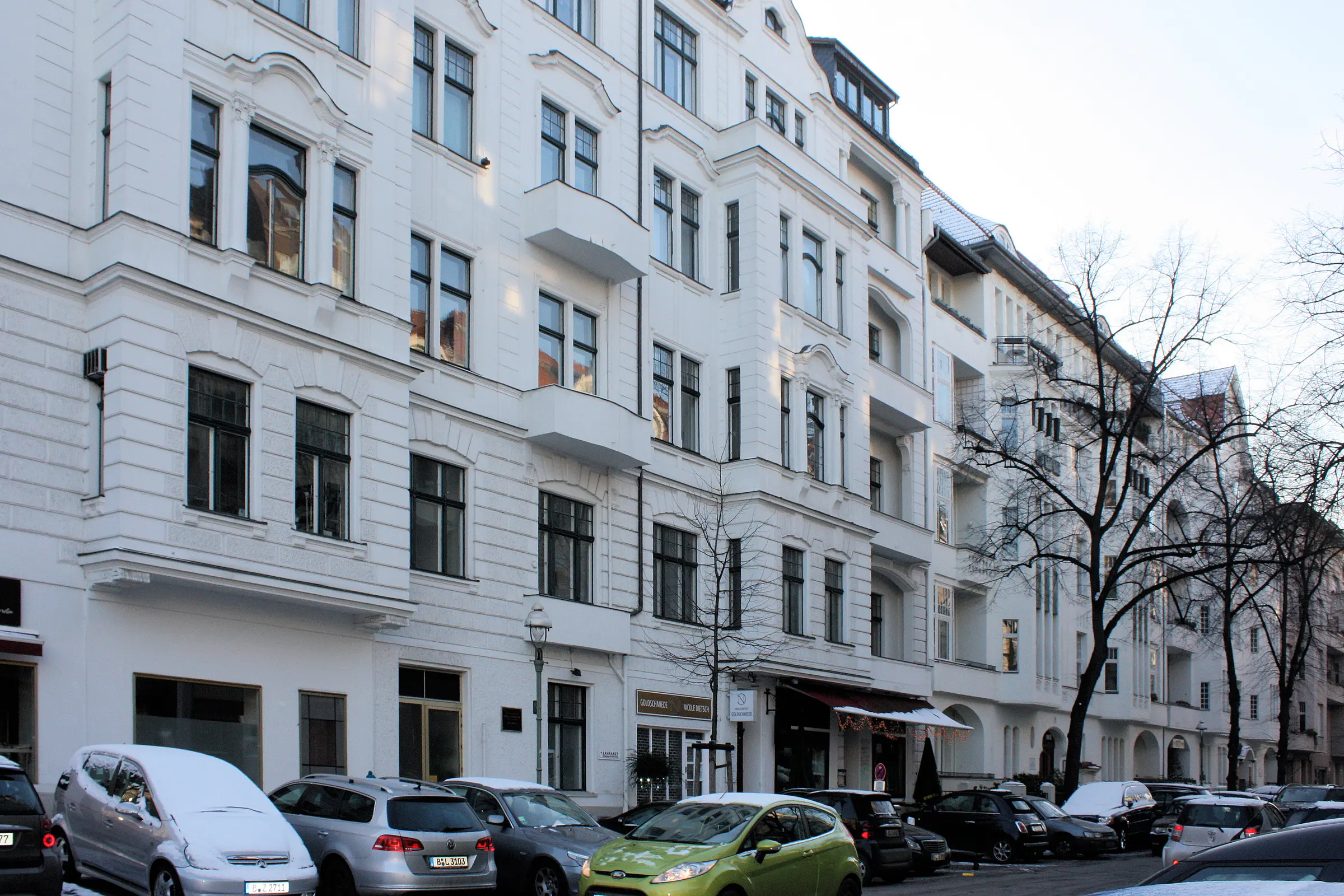 Berliner Altbauten in Charlottenburg